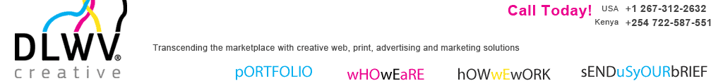 DLWV Creative, transcending the marketplace with creative web design, print, advertising and marketing solutions